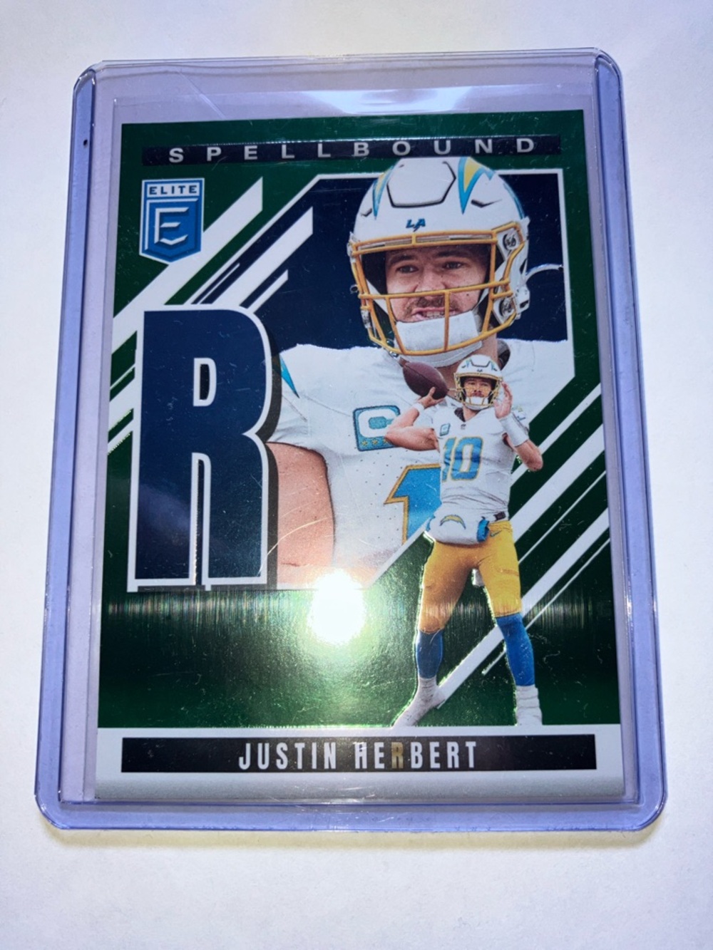 2025 Panini Donruss Justin Herbert San Diego Chargers Football Card